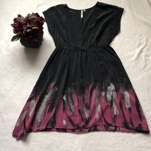 ☘️☘️ Black V neck dress